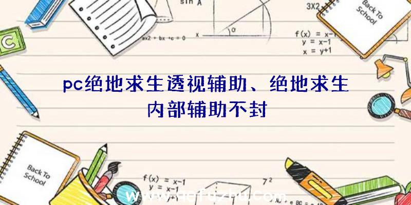 pc绝地求生透视辅助、绝地求生内部辅助不封