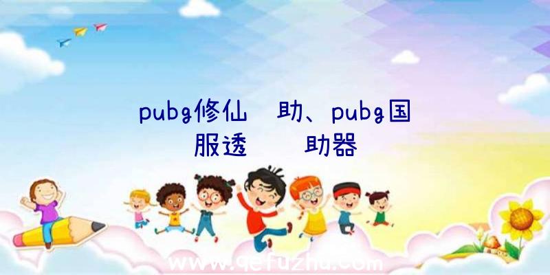 pubg修仙辅助、pubg国际服透视辅助器