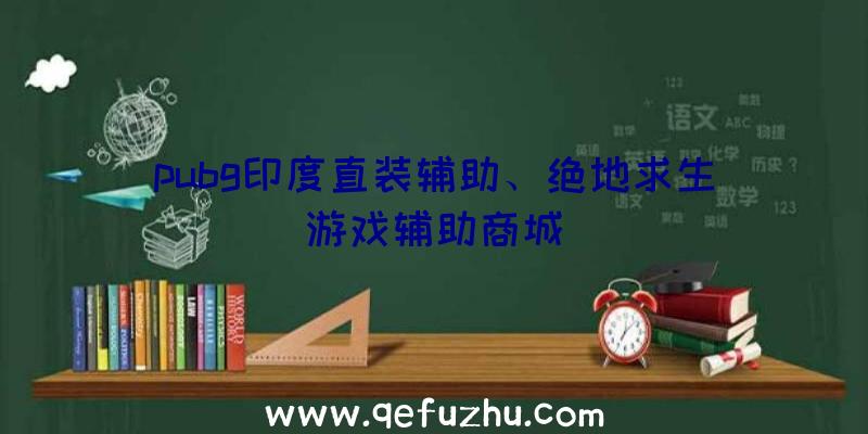 pubg印度直装辅助、绝地求生游戏辅助商城