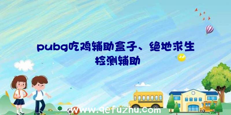 pubg吃鸡辅助盒子、绝地求生