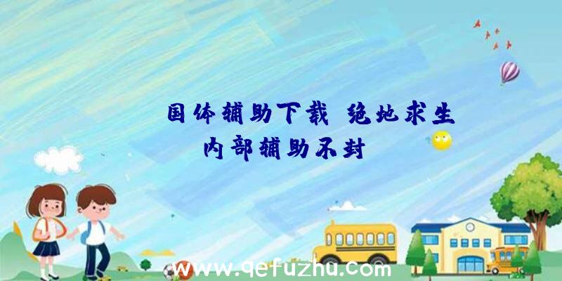 pubg国体辅助下载、绝地求生内部辅助不封