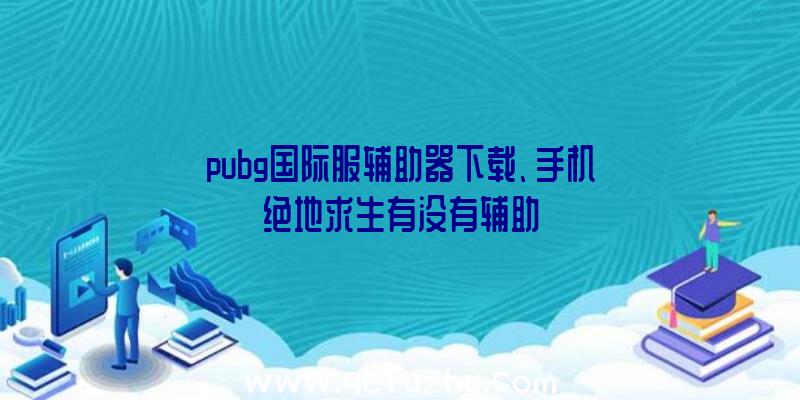 pubg国际服辅助器下载、手机绝地求生有没有辅助