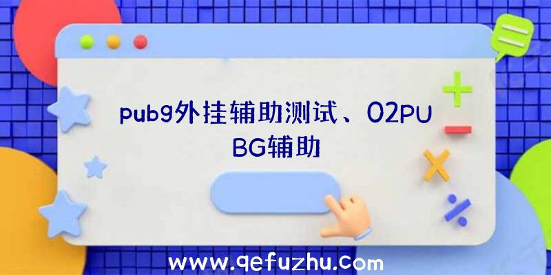 pubg外挂辅助测试、02PUBG辅助