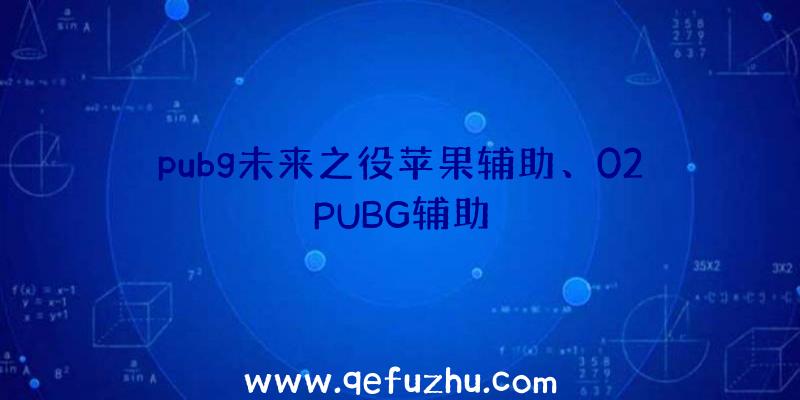 pubg未来之役苹果辅助、02PUBG辅助