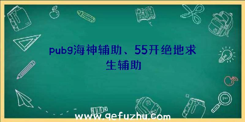 pubg海神辅助、55开绝地求生辅助