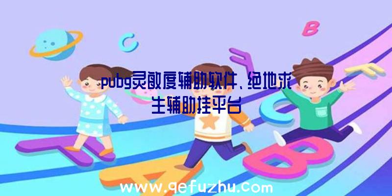 pubg灵敏度辅助软件、绝地求生辅助挂平台