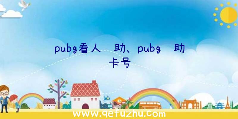 pubg看人辅助、pubg辅助卡号