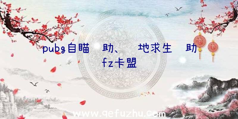 pubg自瞄辅助、绝地求生辅助fz卡盟