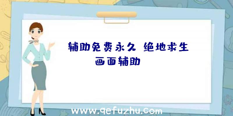 pubg辅助免费永久、绝地求生画面辅助