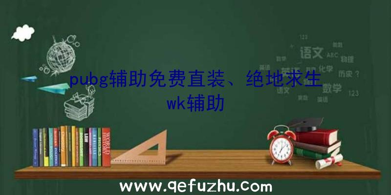 pubg辅助免费直装、绝地求生wk辅助