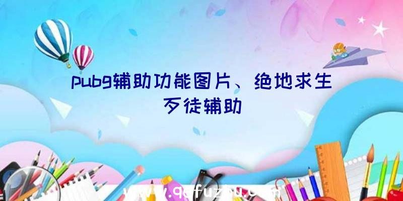 pubg辅助功能图片、绝地求生歹徒辅助