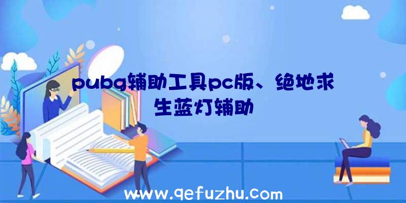 pubg辅助工具pc版、绝地求生蓝灯辅助