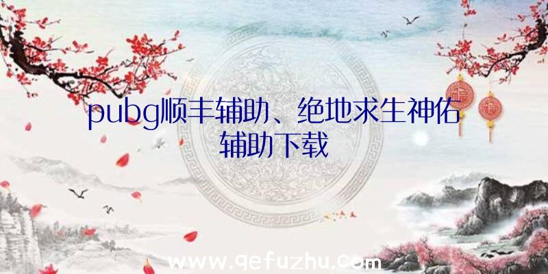 pubg顺丰辅助、绝地求生神佑辅助下载