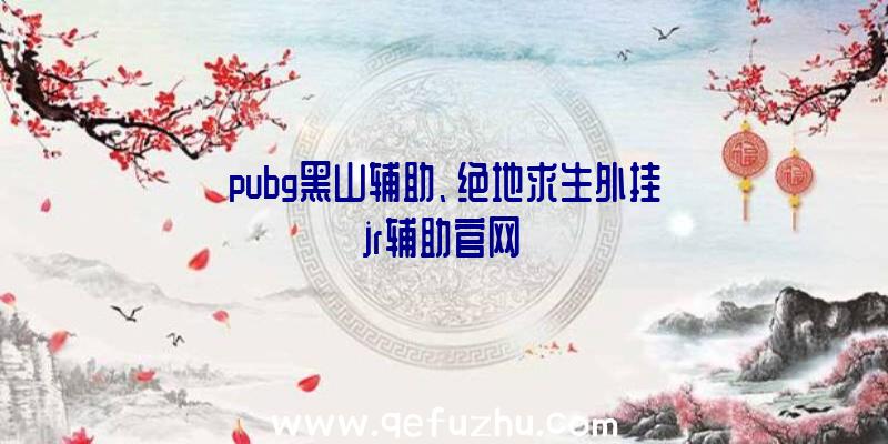 pubg黑山辅助、绝地求生外挂jr辅助官网