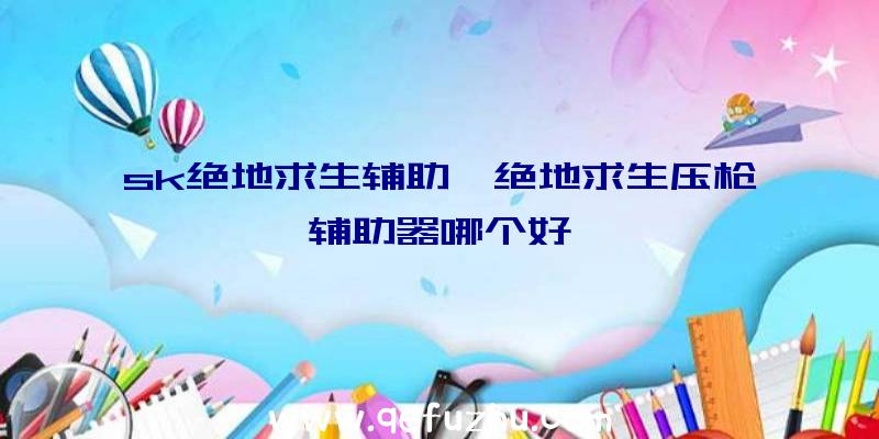 sk绝地求生辅助、绝地求生压枪辅助器哪个好