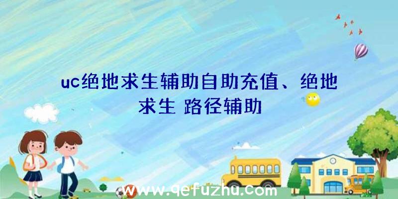 uc绝地求生辅助自助充值、绝地求生