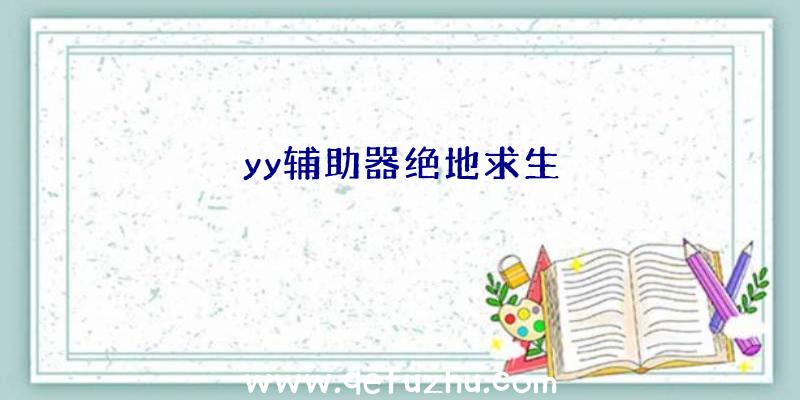 yy辅助器绝地求生