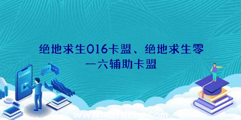 绝地求生016卡盟、绝地求生零一六辅助卡盟