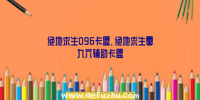 绝地求生096卡盟、绝地求生零九六辅助卡盟