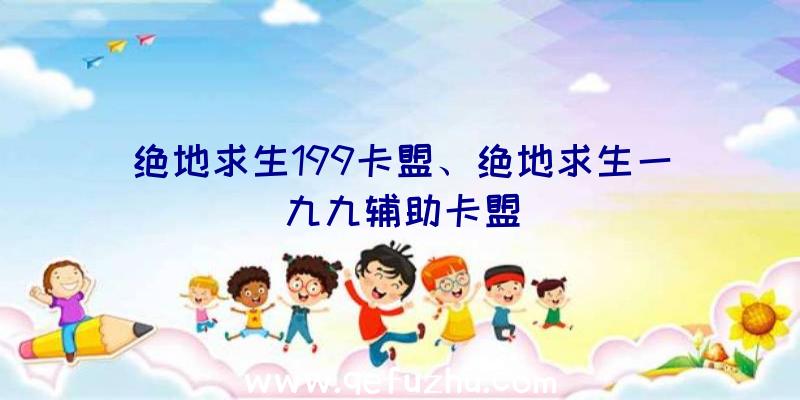 绝地求生199卡盟、绝地求生一九九辅助卡盟