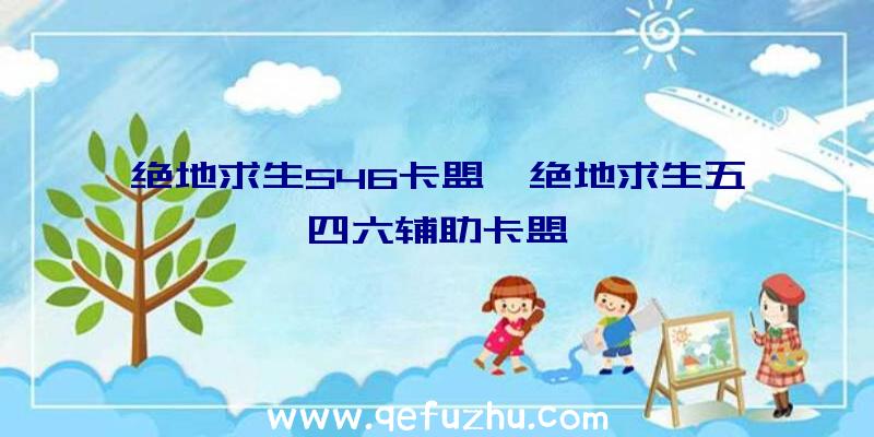 绝地求生546卡盟、绝地求生五四六辅助卡盟