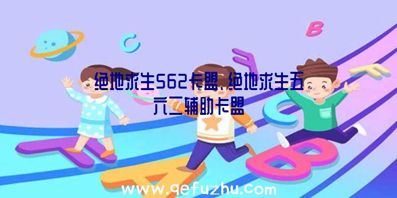 绝地求生562卡盟、绝地求生五六二辅助卡盟