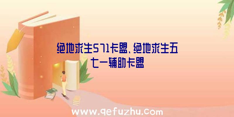 绝地求生571卡盟、绝地求生五七一辅助卡盟