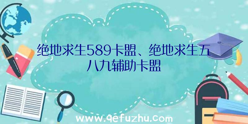 绝地求生589卡盟、绝地求生五八九辅助卡盟