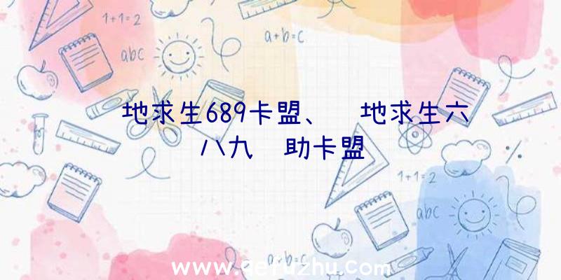 绝地求生689卡盟、绝地求生六八九辅助卡盟