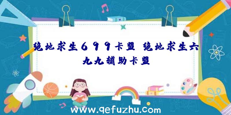 绝地求生699卡盟、绝地求生六九九辅助卡盟