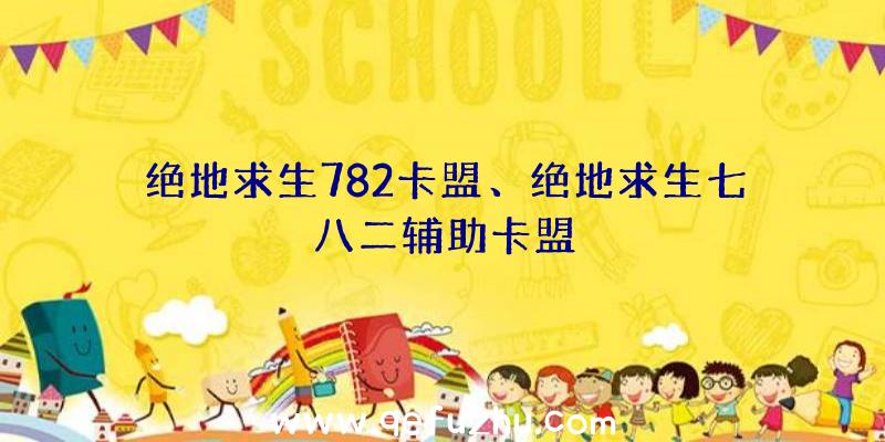 绝地求生782卡盟、绝地求生七八二辅助卡盟