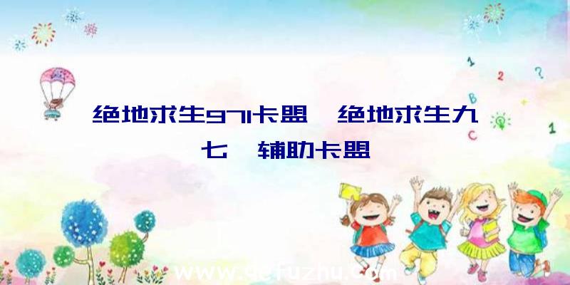 绝地求生971卡盟、绝地求生九七一辅助卡盟